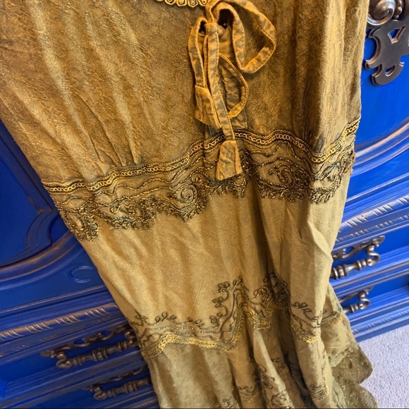 Advance Apparel Dress S / M Boho Gypsy Festival - Picture 2 of 4